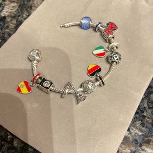 Pandora Bracelet with Charms